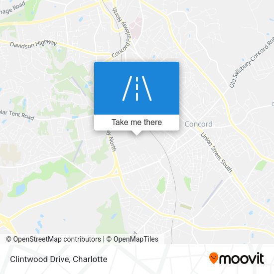 Mapa de Clintwood Drive