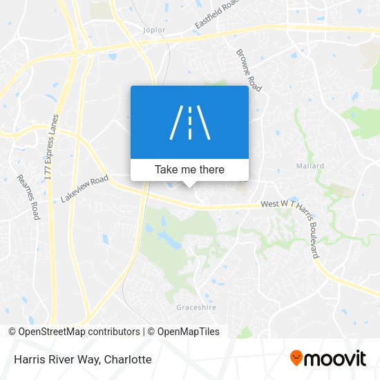 Mapa de Harris River Way