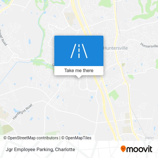 Jgr Employee Parking map