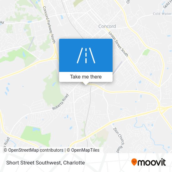Mapa de Short Street Southwest