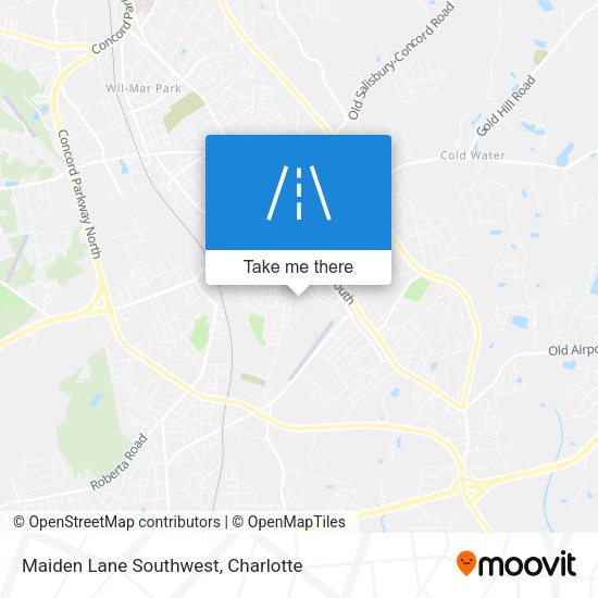 Maiden Lane Southwest map