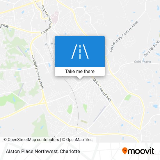Mapa de Alston Place Northwest