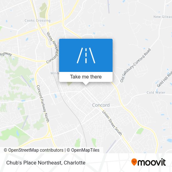 Mapa de Chub's Place Northeast