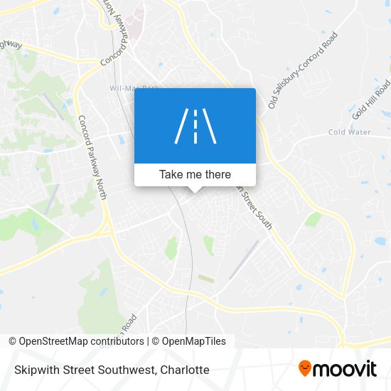 Mapa de Skipwith Street Southwest