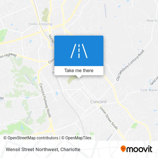 Mapa de Wensil Street Northwest