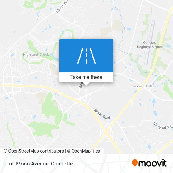Mapa de Full Moon Avenue