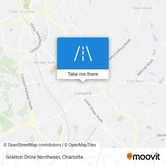 Mapa de Gratton Drive Northeast
