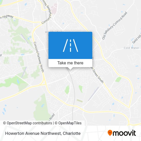 Mapa de Howerton Avenue Northwest