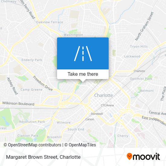 Margaret Brown Street map