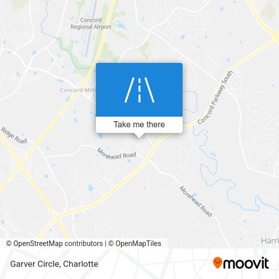 Mapa de Garver Circle