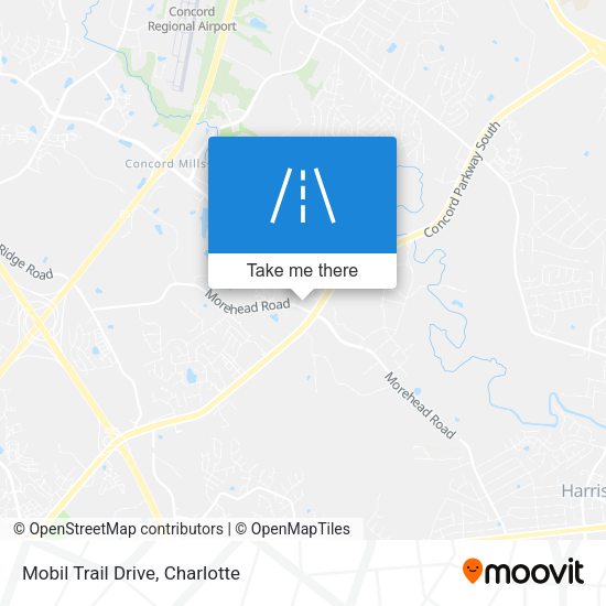 Mapa de Mobil Trail Drive