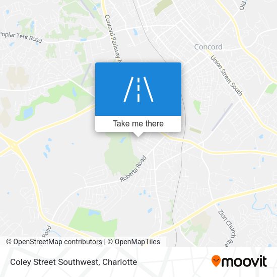 Mapa de Coley Street Southwest