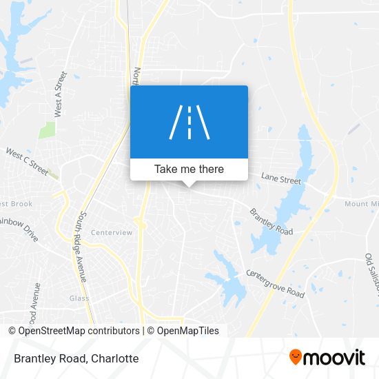 Mapa de Brantley Road