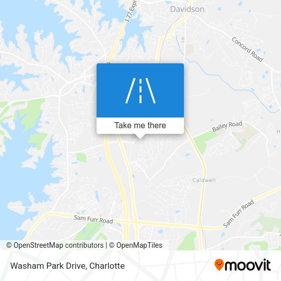 Mapa de Washam Park Drive