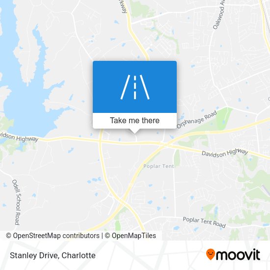 Mapa de Stanley Drive