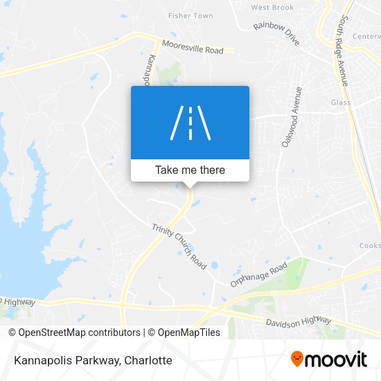Mapa de Kannapolis Parkway