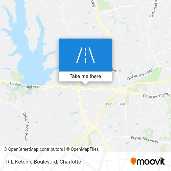 R L Ketchie Boulevard map