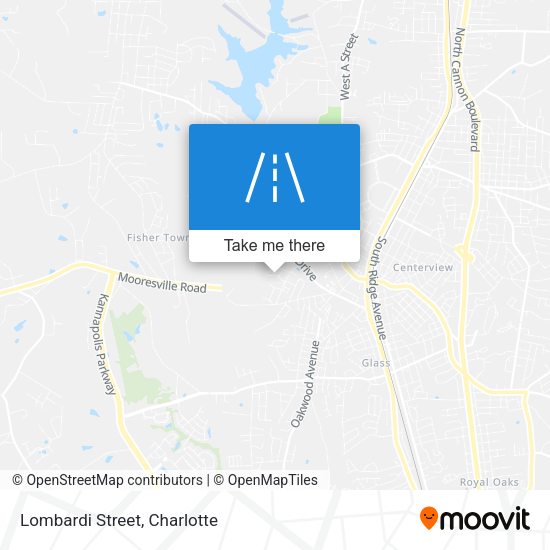 Lombardi Street map