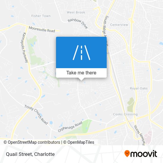 Mapa de Quail Street