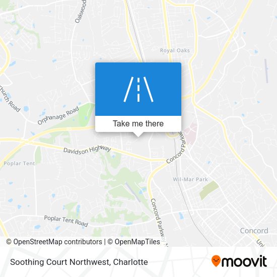 Soothing Court Northwest map