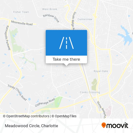 Meadowood Circle map