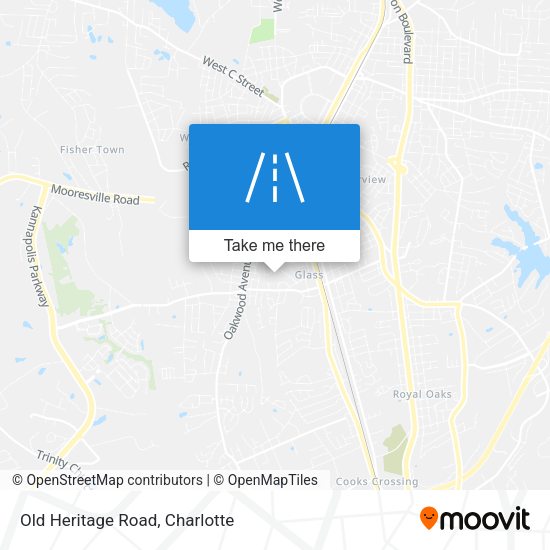 Old Heritage Road map