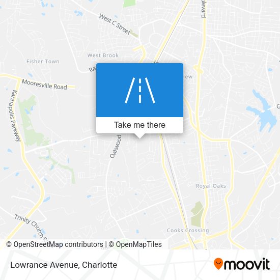 Mapa de Lowrance Avenue