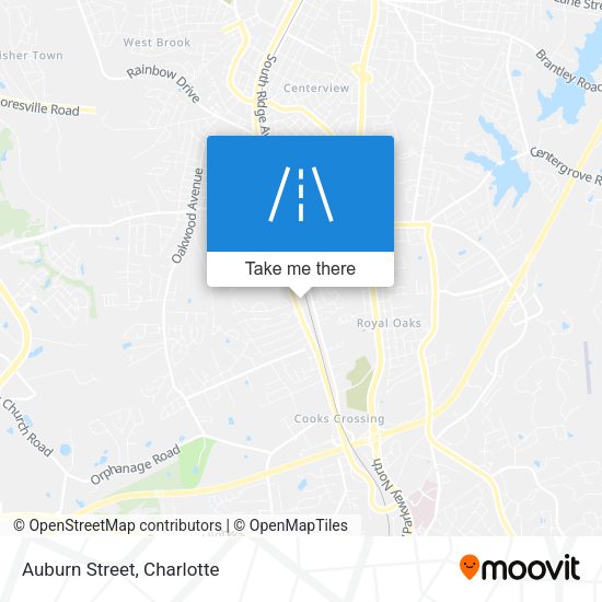 Mapa de Auburn Street