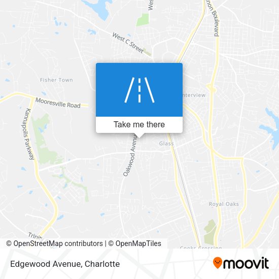 Mapa de Edgewood Avenue