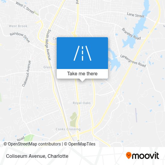 Mapa de Coliseum Avenue
