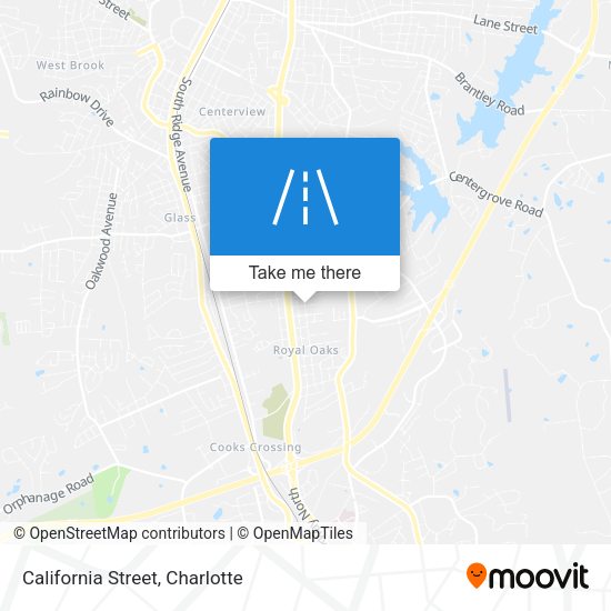 California Street map