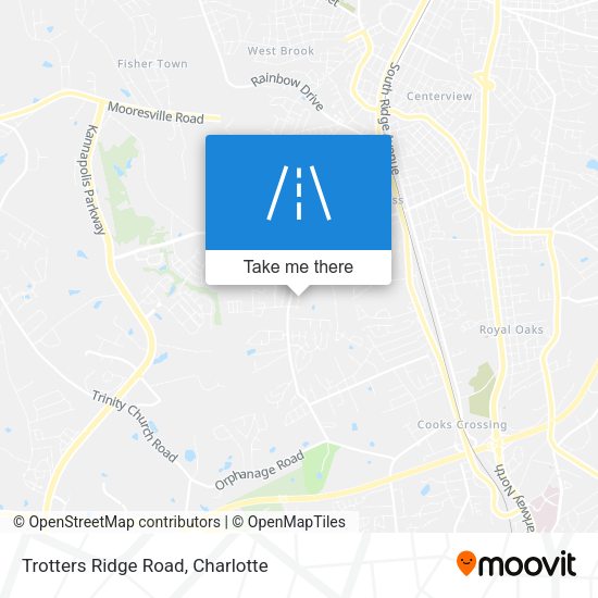 Mapa de Trotters Ridge Road