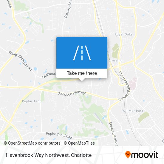 Mapa de Havenbrook Way Northwest