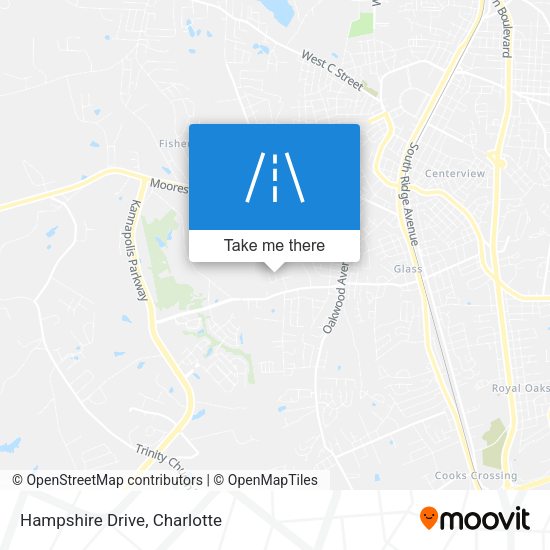 Mapa de Hampshire Drive