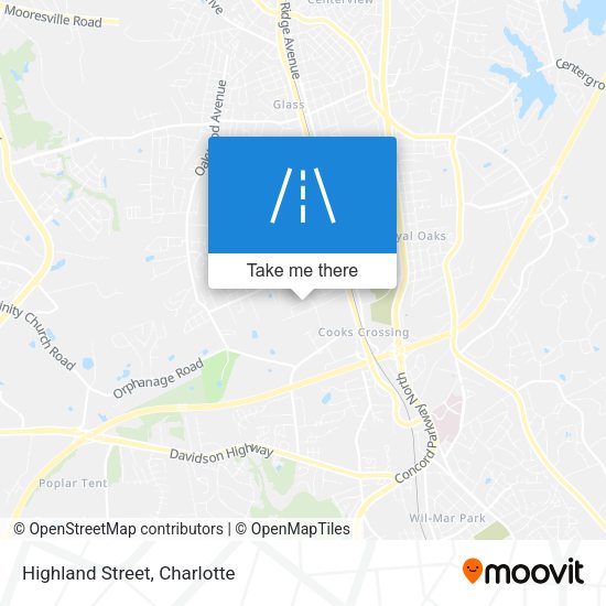 Mapa de Highland Street