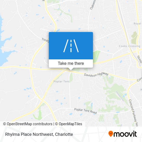 Rhylma Place Northwest map