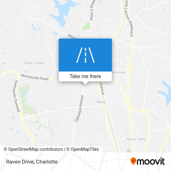 Mapa de Raven Drive