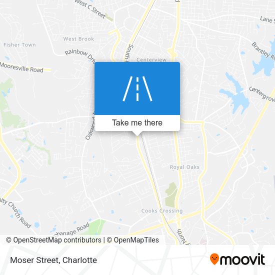 Mapa de Moser Street