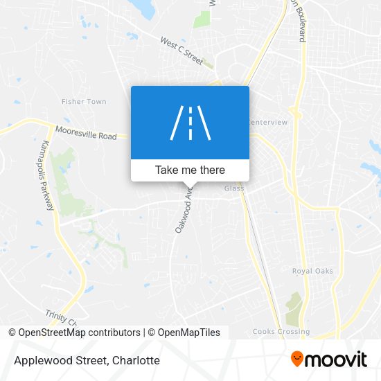 Applewood Street map