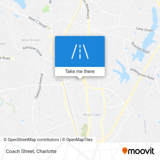 Mapa de Coach Street