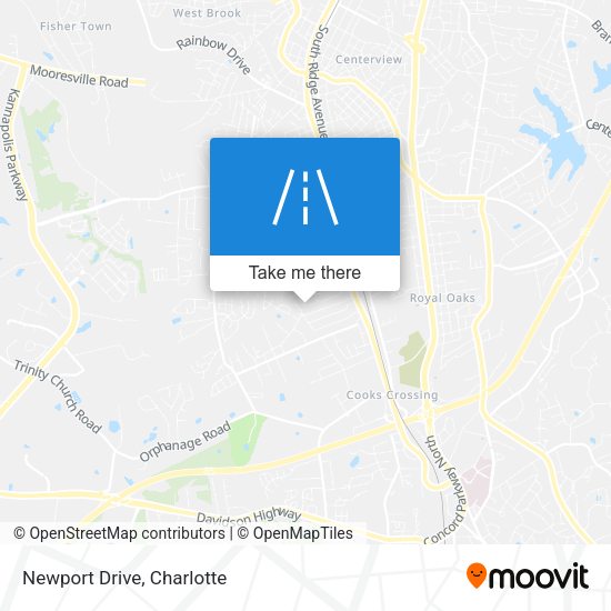 Mapa de Newport Drive