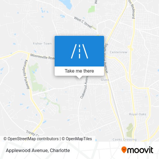 Applewood Avenue map