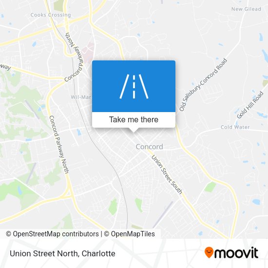 Mapa de Union Street North