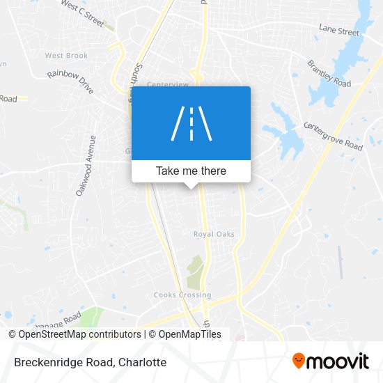 Mapa de Breckenridge Road