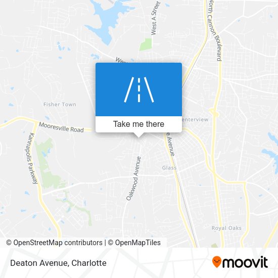 Mapa de Deaton Avenue