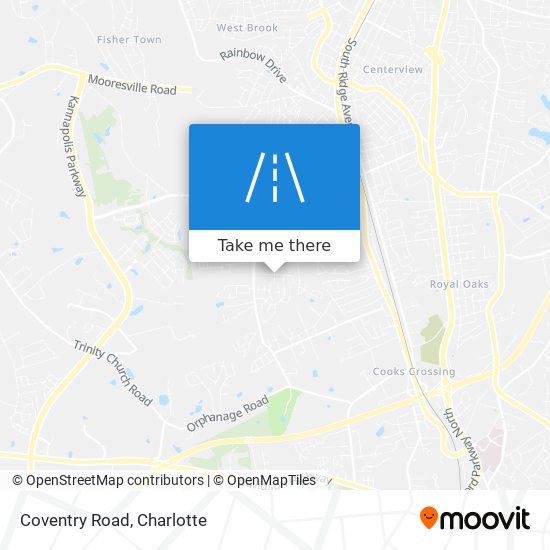 Coventry Road map