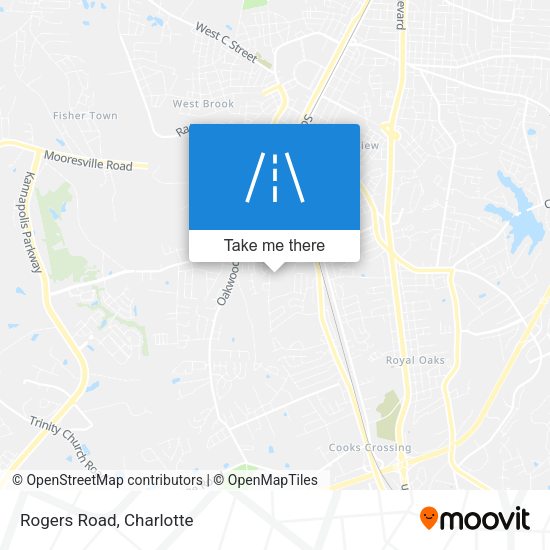 Mapa de Rogers Road