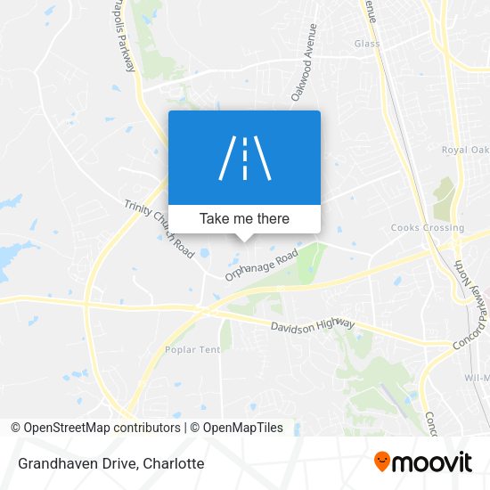 Mapa de Grandhaven Drive