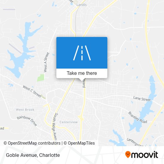 Mapa de Goble Avenue