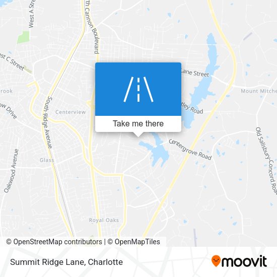 Mapa de Summit Ridge Lane